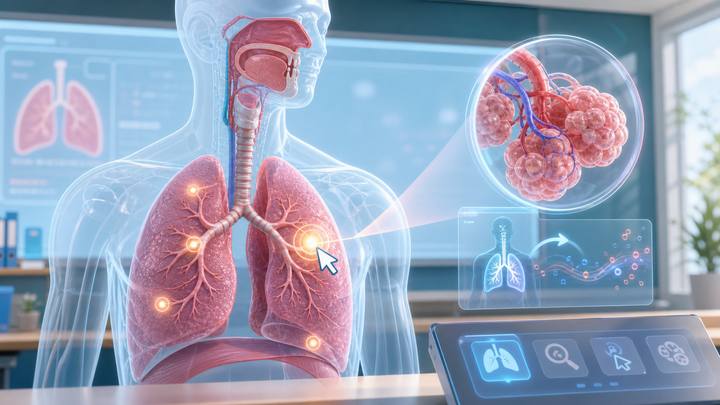 呼吸系统结构热点实验室封面